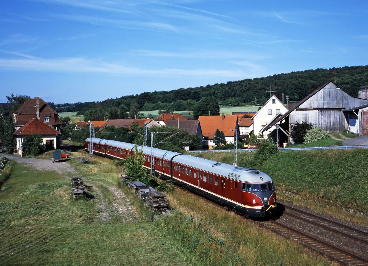 Ries-Express 3: Sonderzug von Ulm nach Nördlingen
