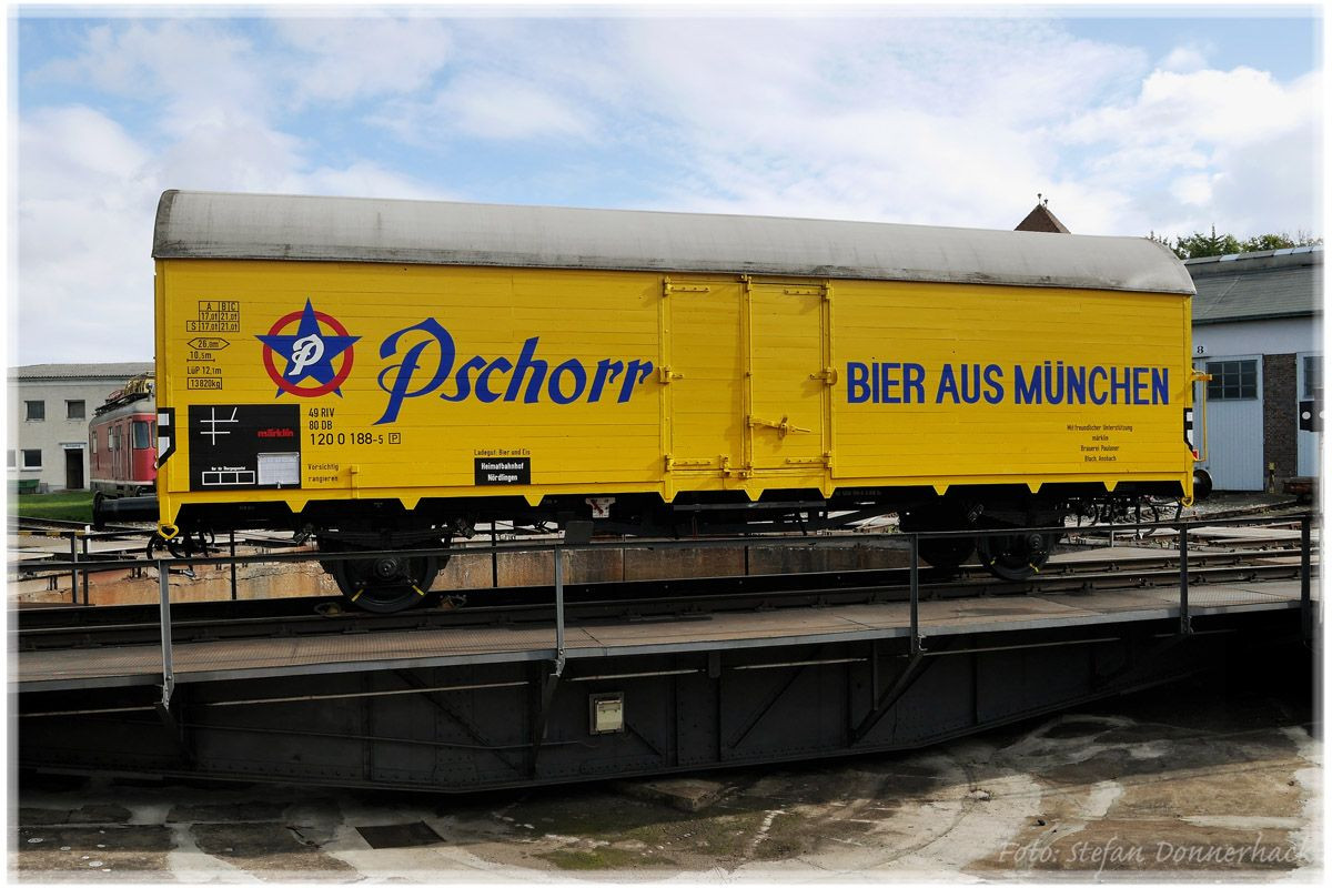 Bierwagen in historischer Lackierung wiedererstanden